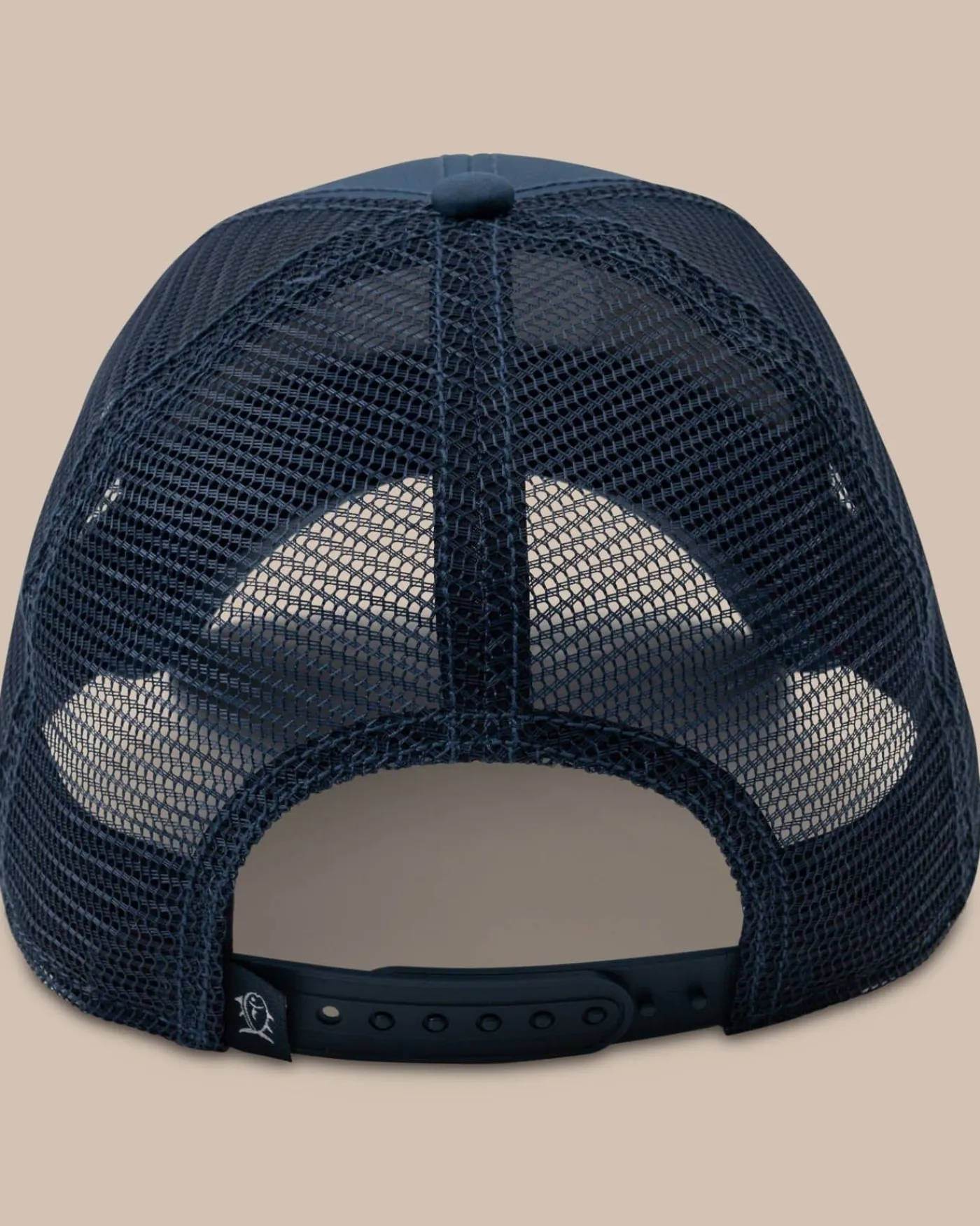 Flash Sale Southern Tide Alabama Patch Performance Trucker Hat Seven Seas Blue