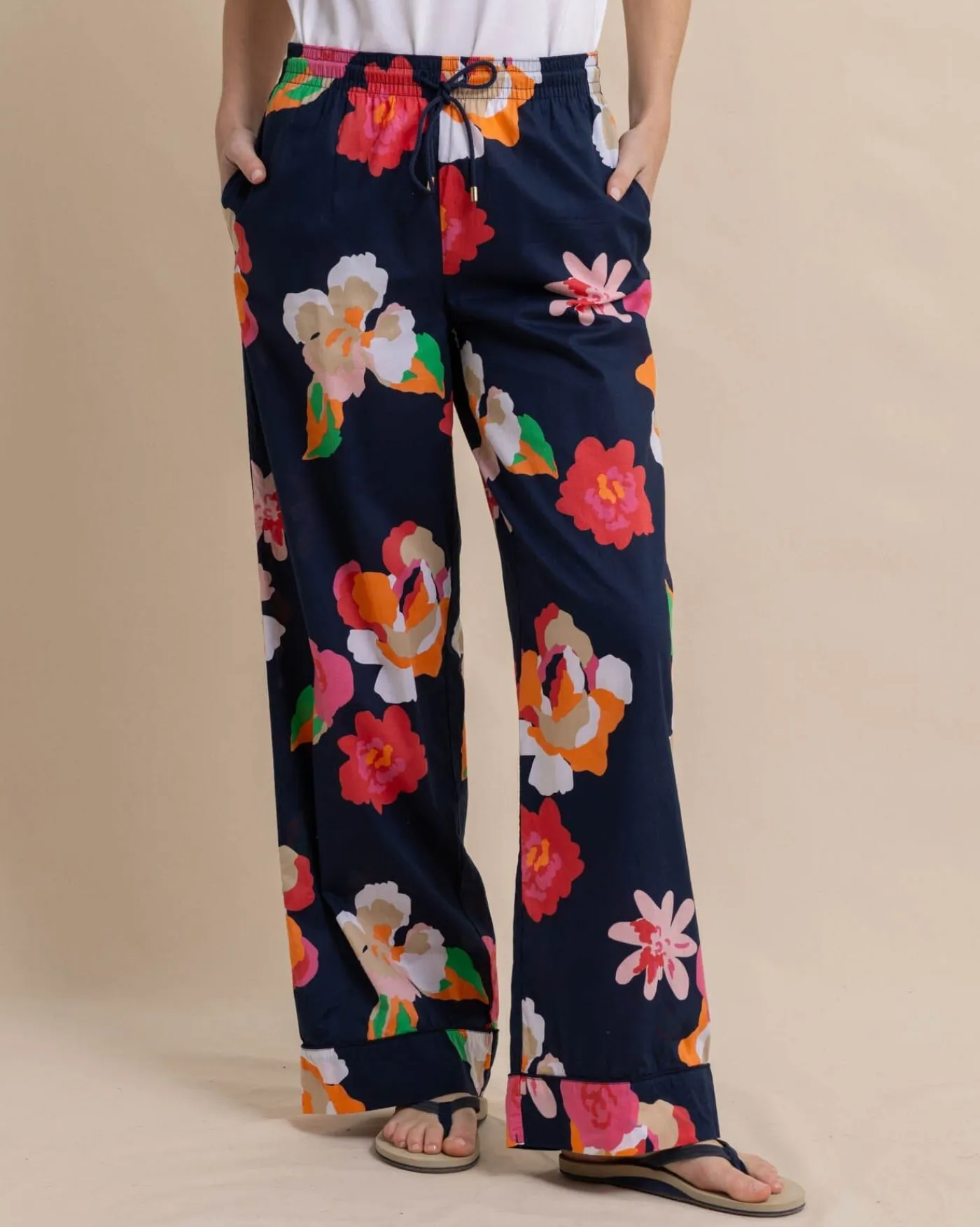 Discount Southern Tide Alain Garden Splendor Pant Dress Blue