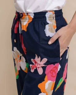 Discount Southern Tide Alain Garden Splendor Pant Dress Blue