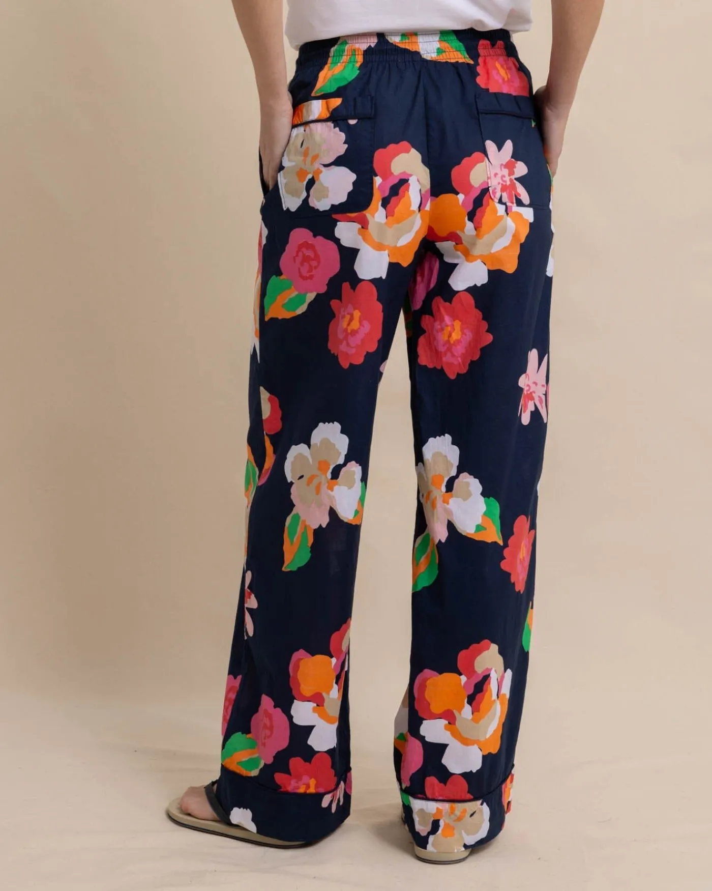 Discount Southern Tide Alain Garden Splendor Pant Dress Blue