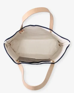 Outlet Southern Tide All Day Denim Tote Navy