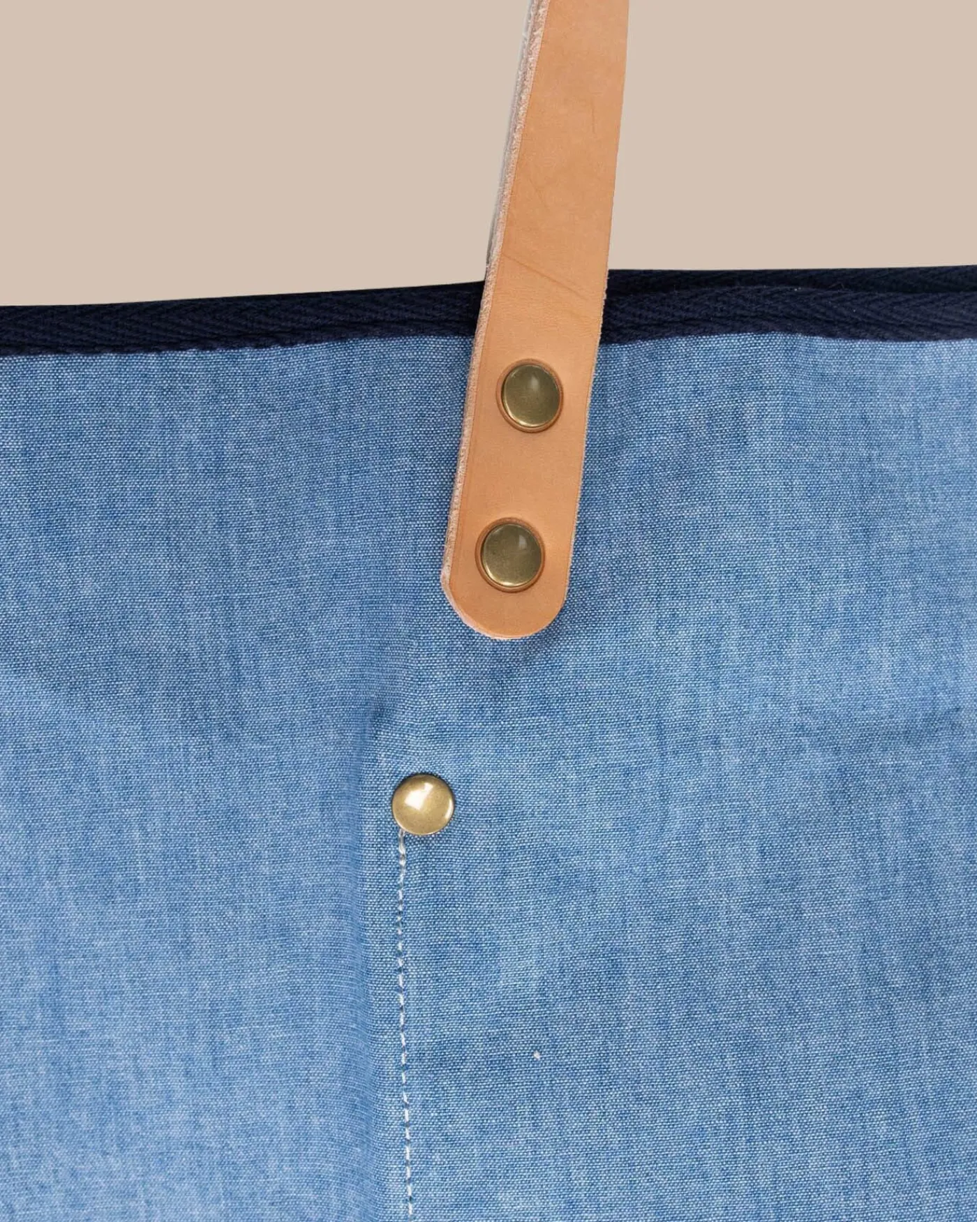 Outlet Southern Tide All Day Denim Tote Navy