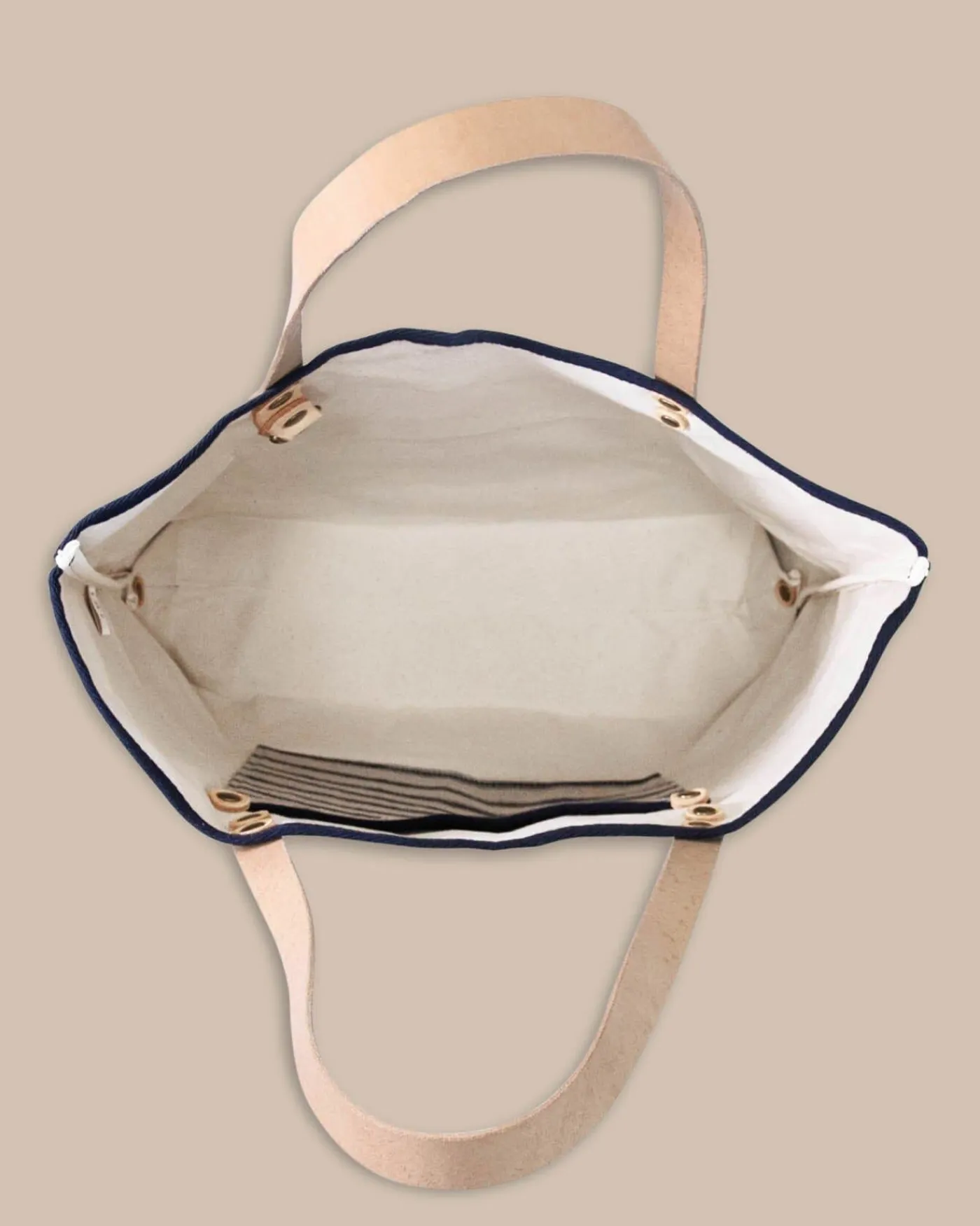 Hot Southern Tide All Day Denim Tote Navy
