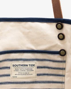 Best Southern Tide All Day Stripe Tote Navy
