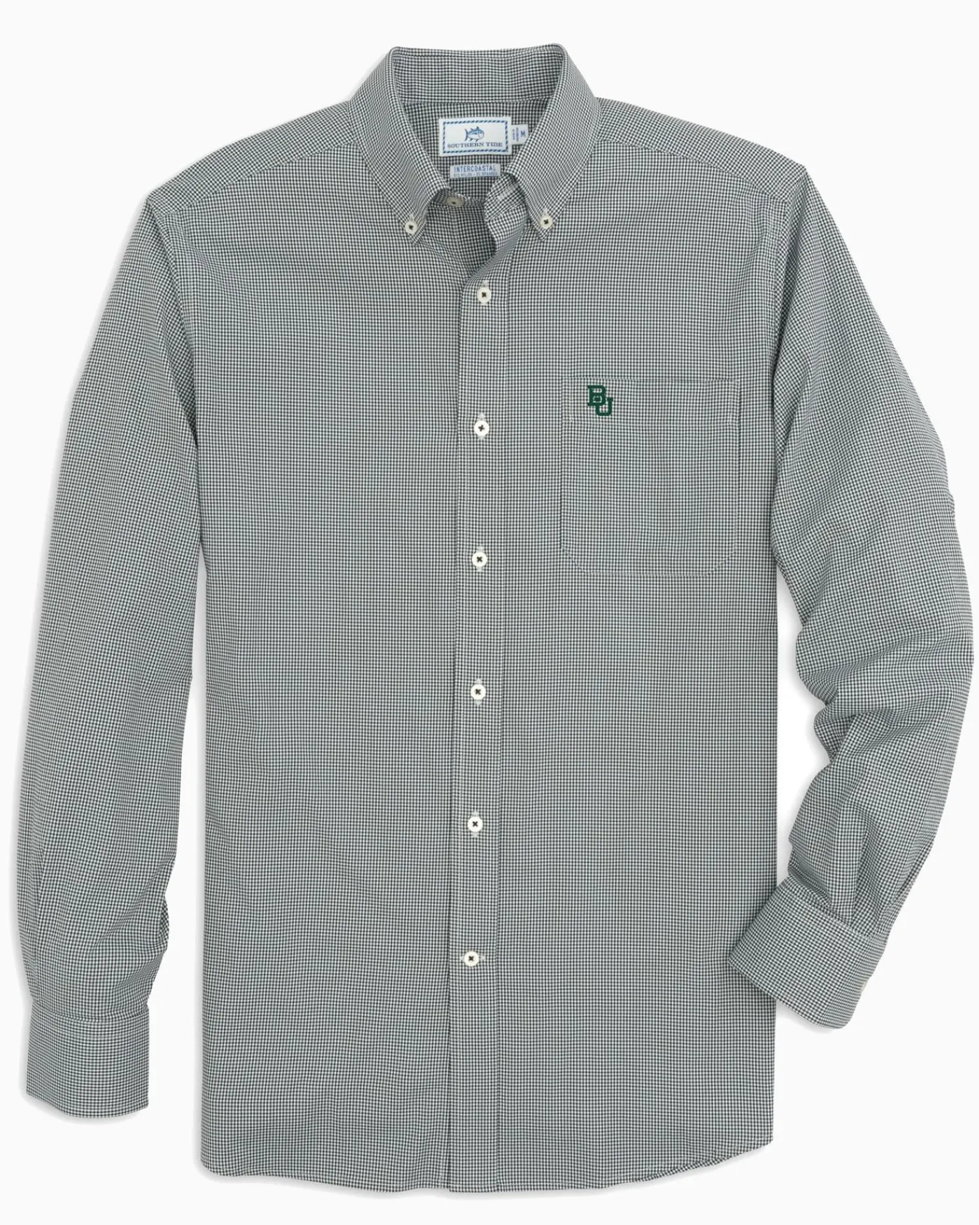 Best Southern Tide Baylor Gingham Button Down Shirt Black
