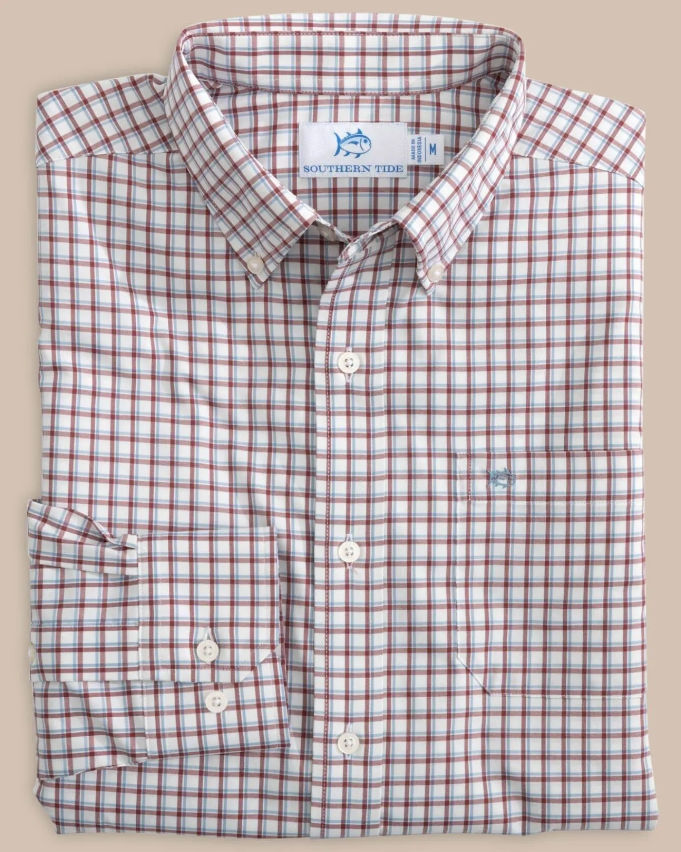 Discount Southern Tide Bellevue Plaid Sport Shirt