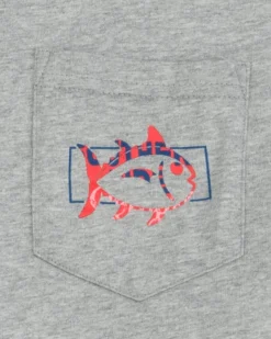Cheap Southern Tide Boxy Skipjack Heather Short Sleeve T-Shirt Heather Grey