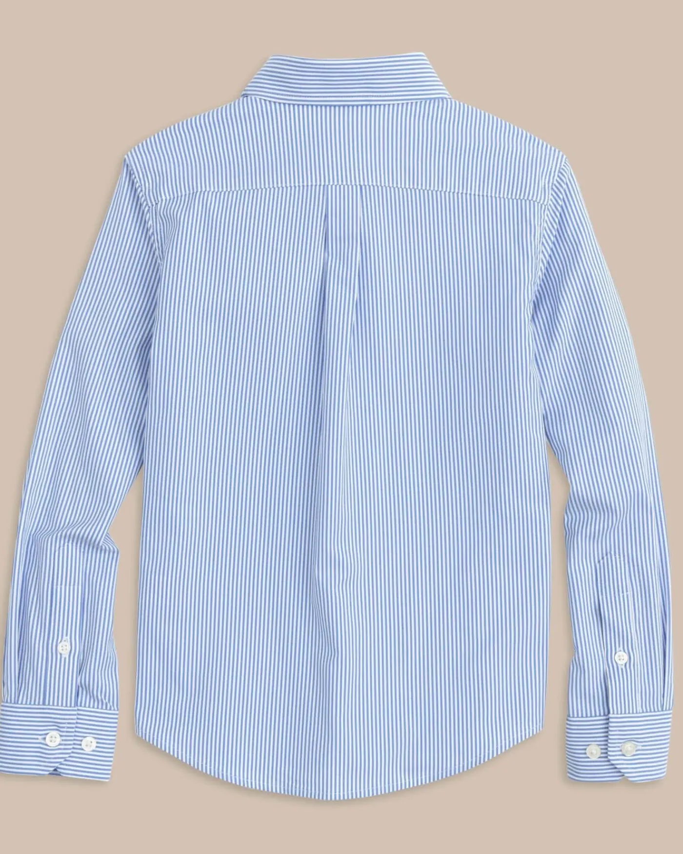 Online Southern Tide Boys Bengal Stripe Intercoastal Sport Shirt Cobalt Blue