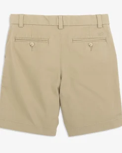 Best Sale Southern Tide Boys Channel Marker Khaki Short