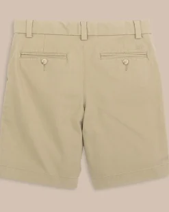 Best Sale Southern Tide Boys Channel Marker Khaki Short