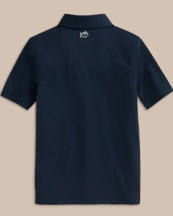 Cheap Southern Tide Boys Driver Performance Polo Shirt