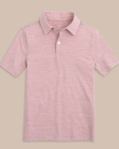 Hot Southern Tide Boys Driver Spacedye Polo Shirt