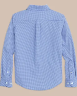 Outlet Southern Tide Boys Mini Gingham Intercoastal Button Down Shirt