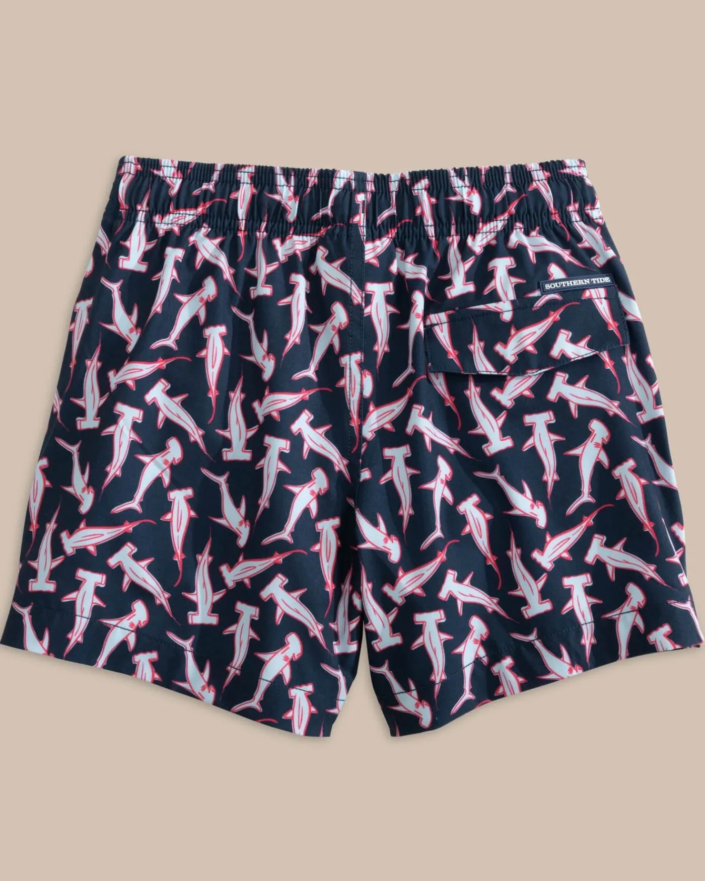 Hot Southern Tide Boys Nailed It Swim Trunk Dress Blue