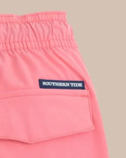 Hot Southern Tide Boys Solid Swim Trunk 2.0