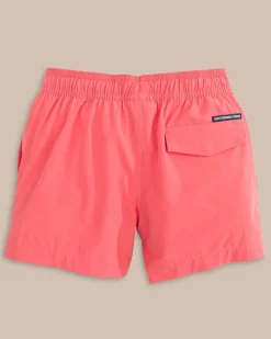 Hot Southern Tide Boys Solid Swim Trunk 2.0