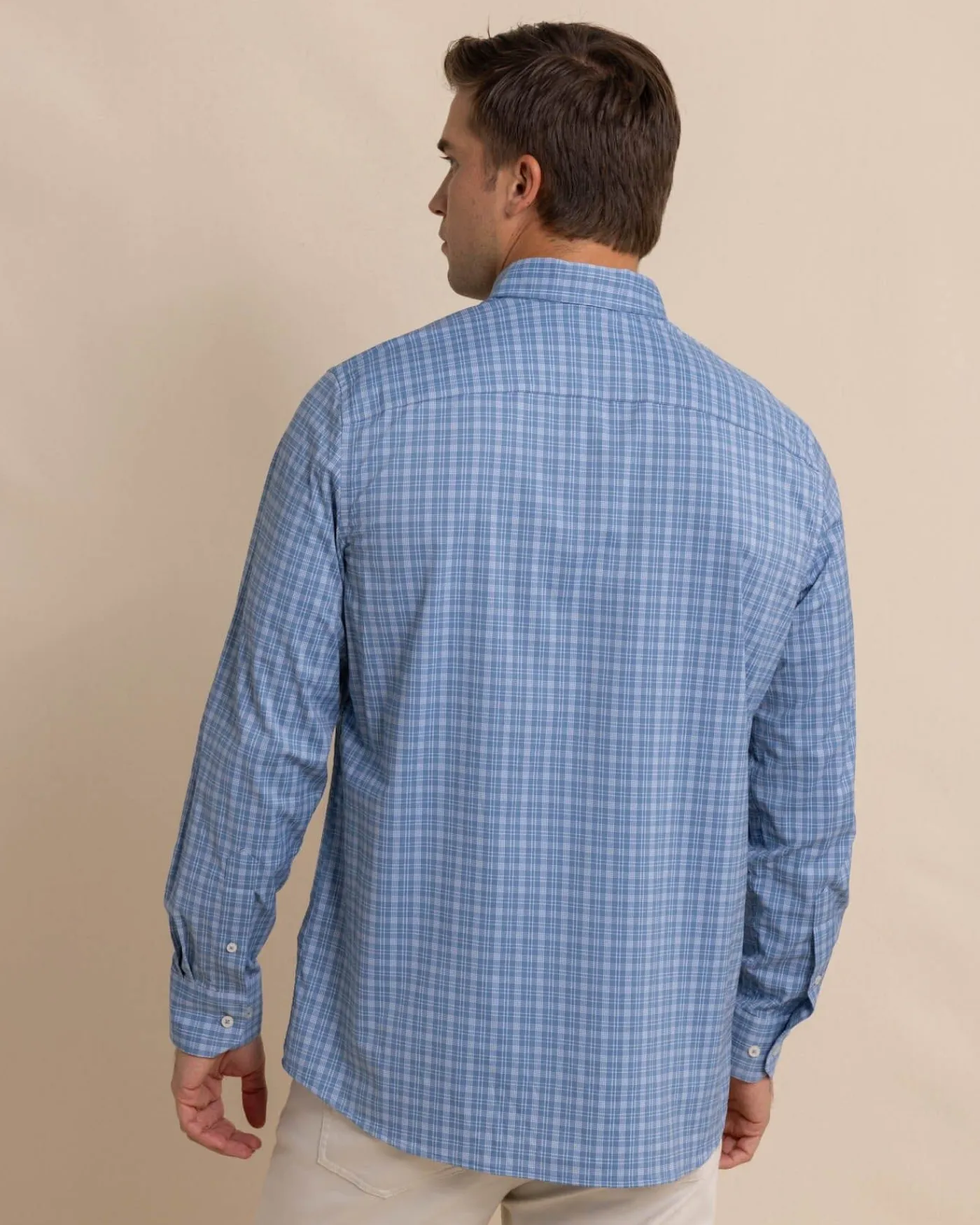 Hot Southern Tide Brrr° Intercoastal Pettigru Plaid Long Sleeve Sport Shirt