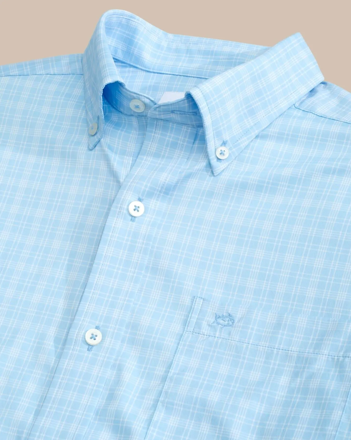 Hot Southern Tide Brrr° Intercoastal Pettigru Plaid Long Sleeve Sport Shirt