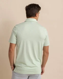 Cheap Southern Tide Brrr°-Eeze Beattie Stripe Performance Polo
