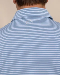 Cheap Southern Tide Brrr°-Eeze Beattie Stripe Performance Polo