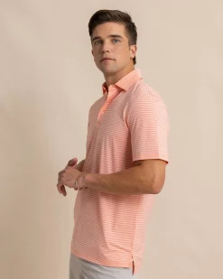 Cheap Southern Tide Brrr°-Eeze Beattie Stripe Performance Polo