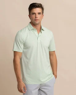 Cheap Southern Tide Brrr°-Eeze Beattie Stripe Performance Polo