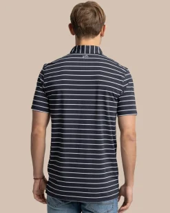 Discount Southern Tide Brrr°®Eeze Desmond Stripe Polo