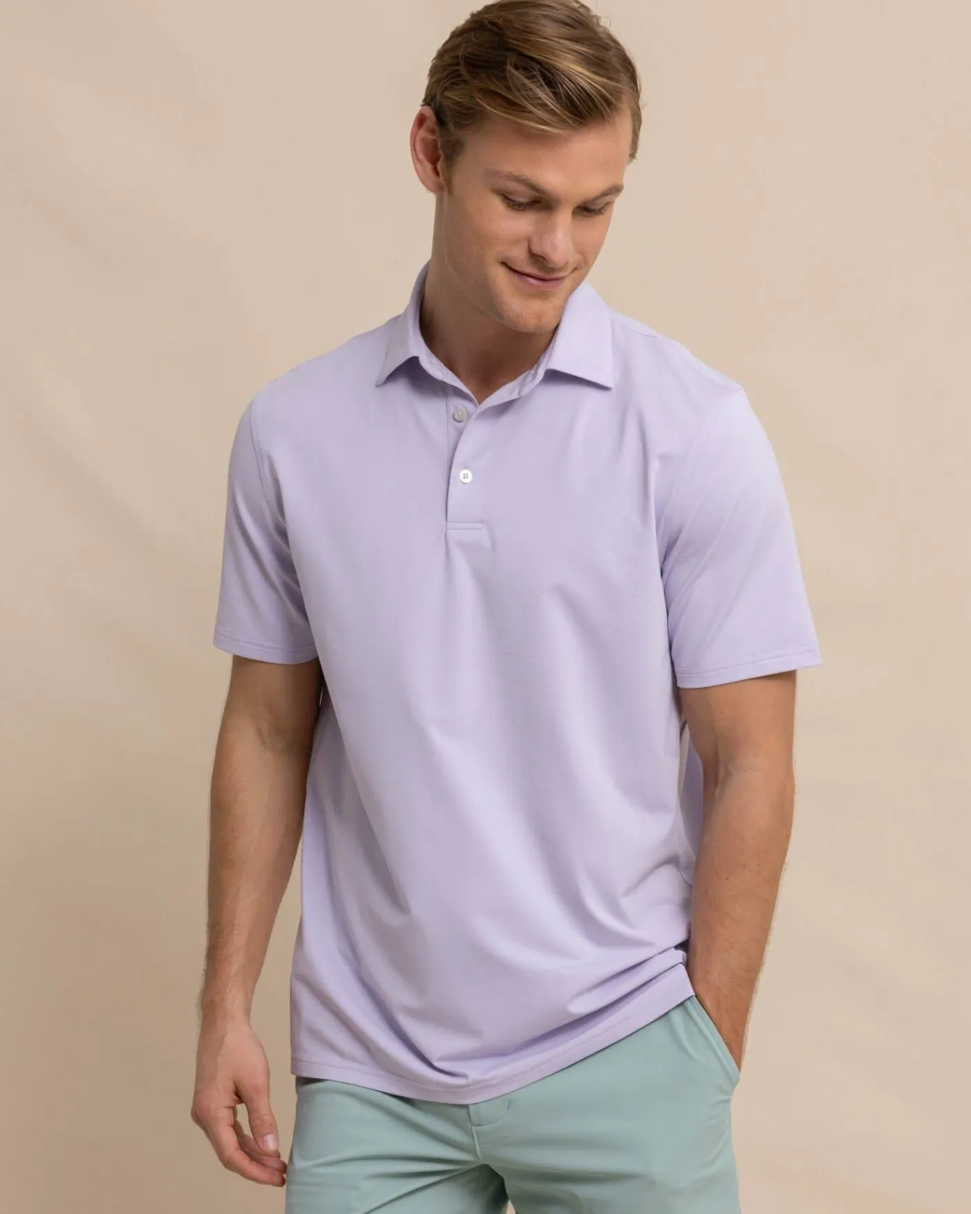 Clearance Southern Tide Brrr°®-Eeze Heather Performance Polo Shirt