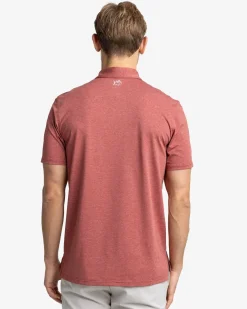 Clearance Southern Tide Brrr°®-Eeze Heather Performance Polo Shirt