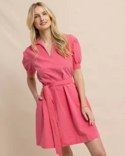 Cheap Southern Tide Calan Washed Seersucker Dress