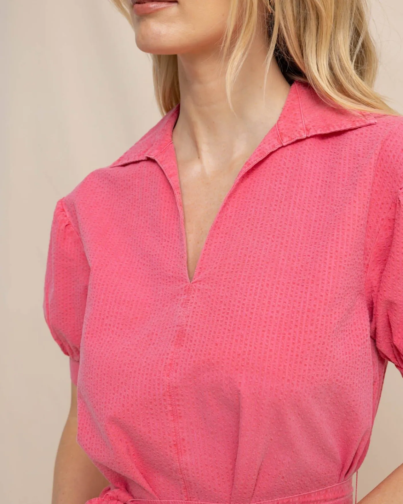 Cheap Southern Tide Calan Washed Seersucker Dress