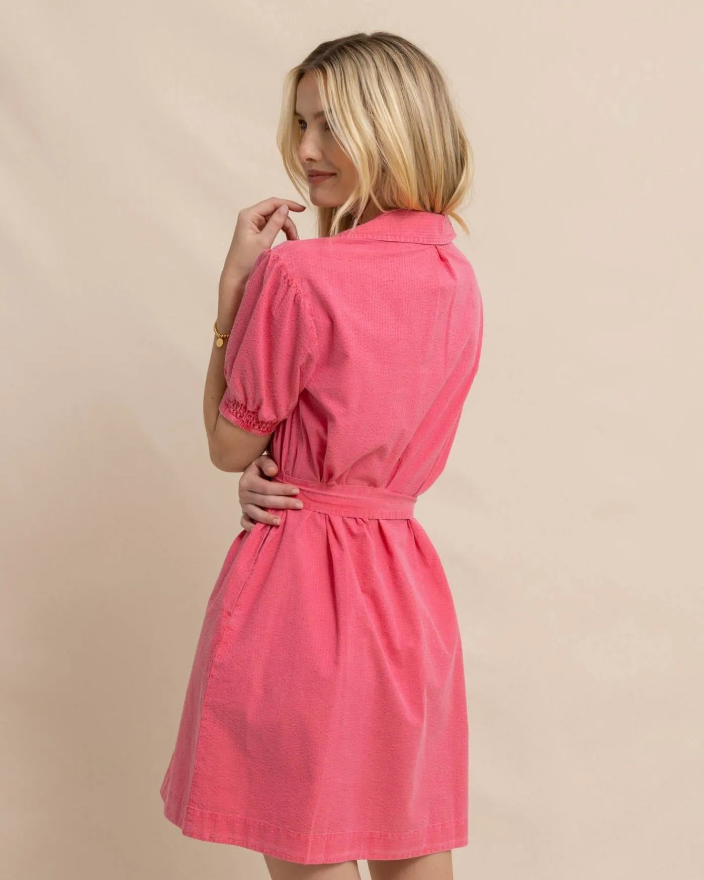 Cheap Southern Tide Calan Washed Seersucker Dress
