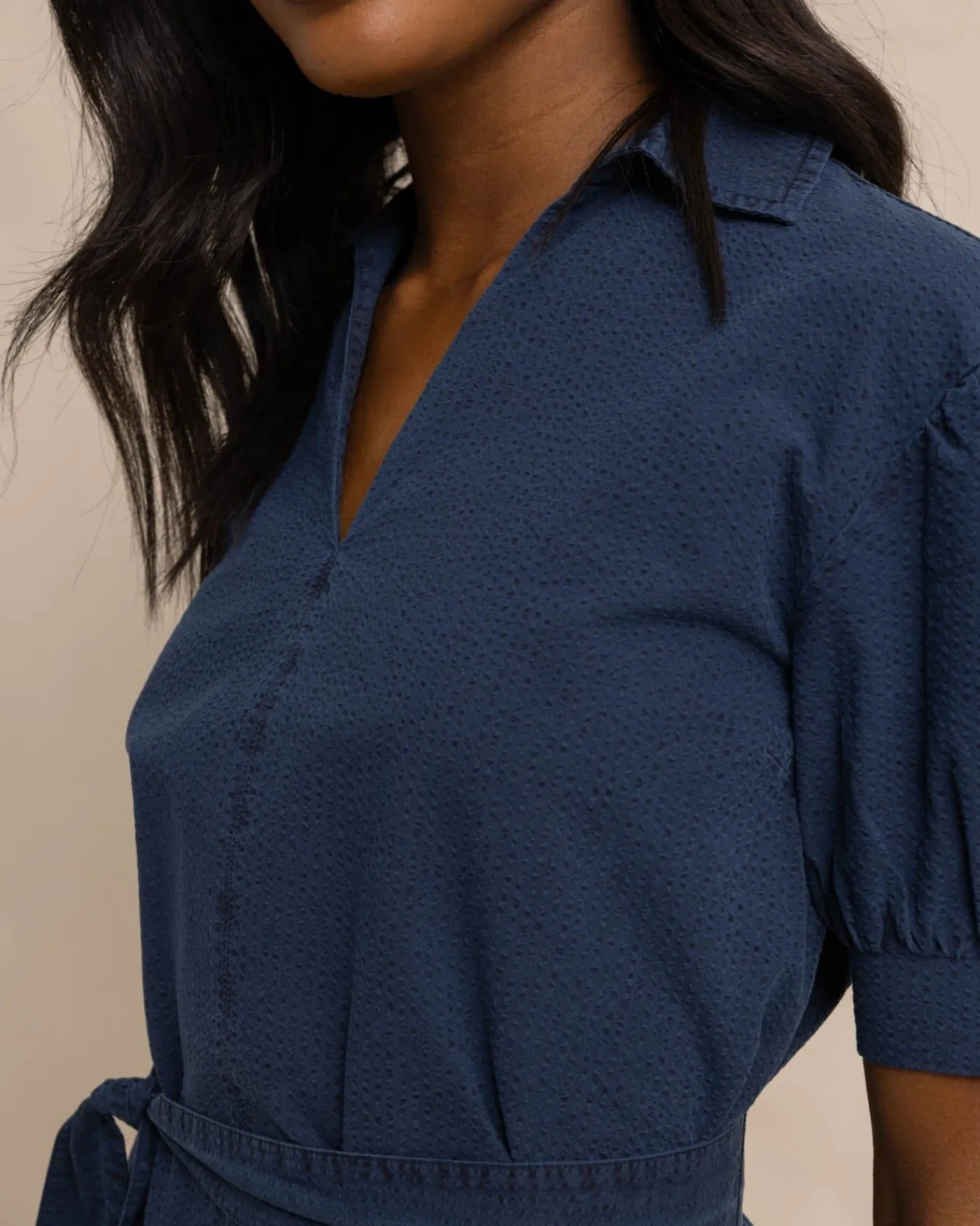 Cheap Southern Tide Calan Washed Seersucker Dress