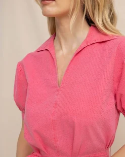 Discount Southern Tide Calan Washed Seersucker Dress