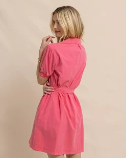 Discount Southern Tide Calan Washed Seersucker Dress