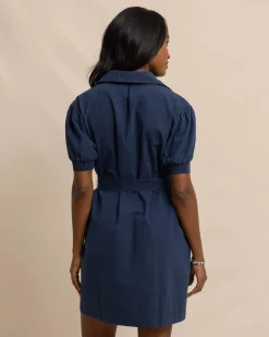 Discount Southern Tide Calan Washed Seersucker Dress