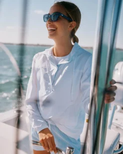 Outlet Southern Tide Calie Pop Placket Popover