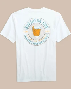 Hot Southern Tide Call Me Old Fashioned T-Shirt Classic White