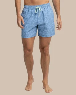 Discount Southern Tide Casual Water Swim Trunk Coronet Blue