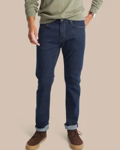 Cheap Southern Tide Charleston Denim Jeans Rinse