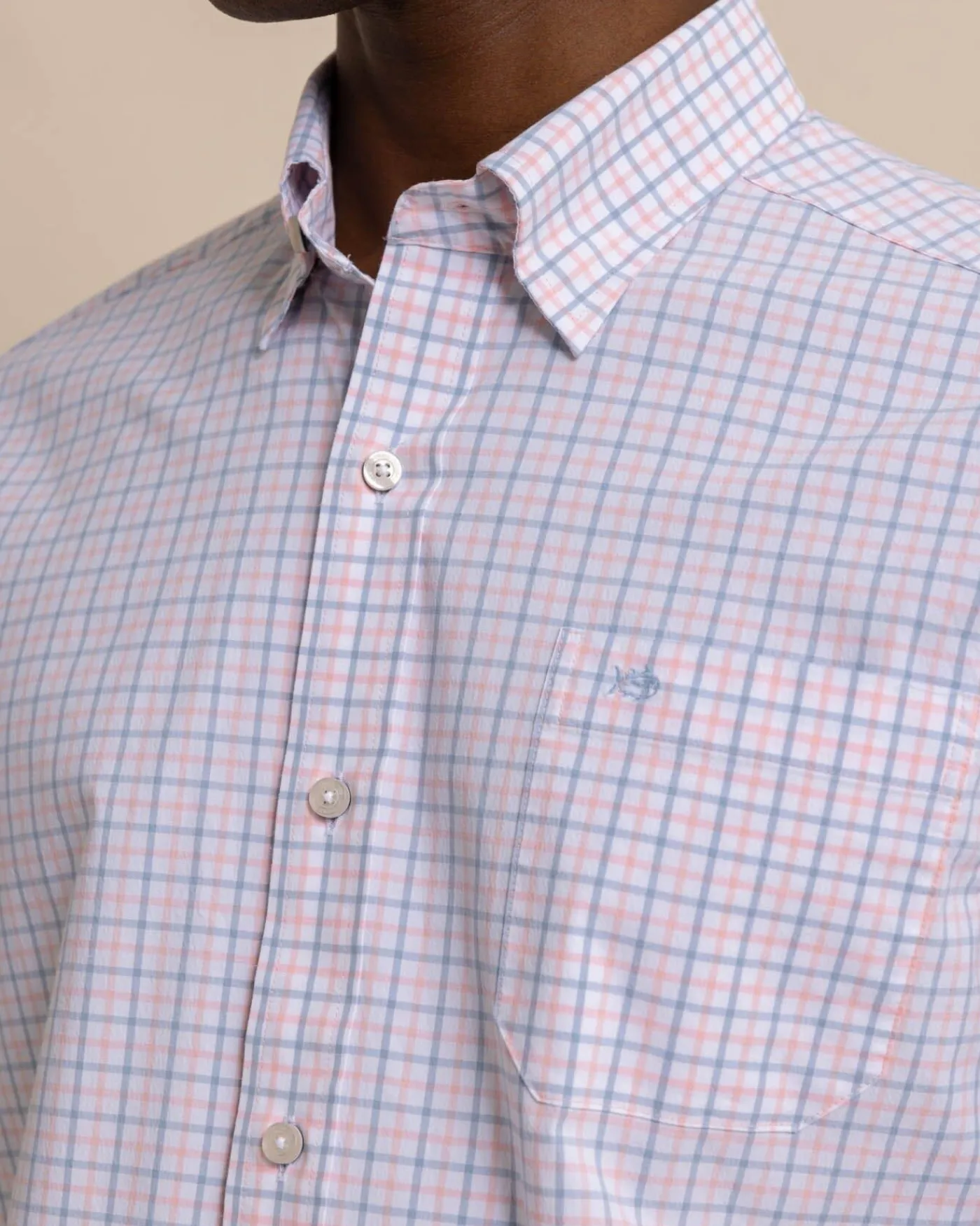 Online Southern Tide Charleston Larkin Check Long Sleeve Sport Shirt