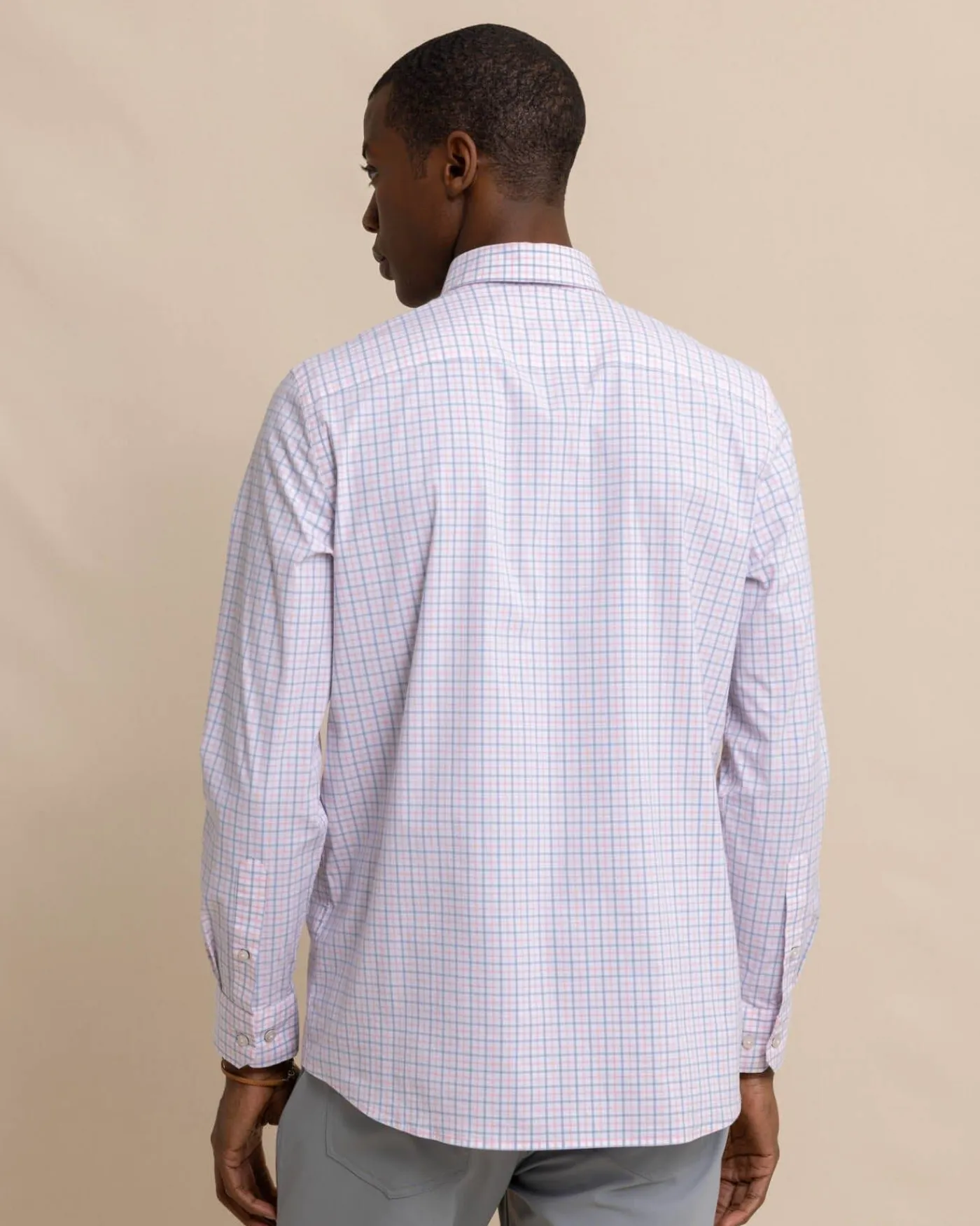 Online Southern Tide Charleston Larkin Check Long Sleeve Sport Shirt