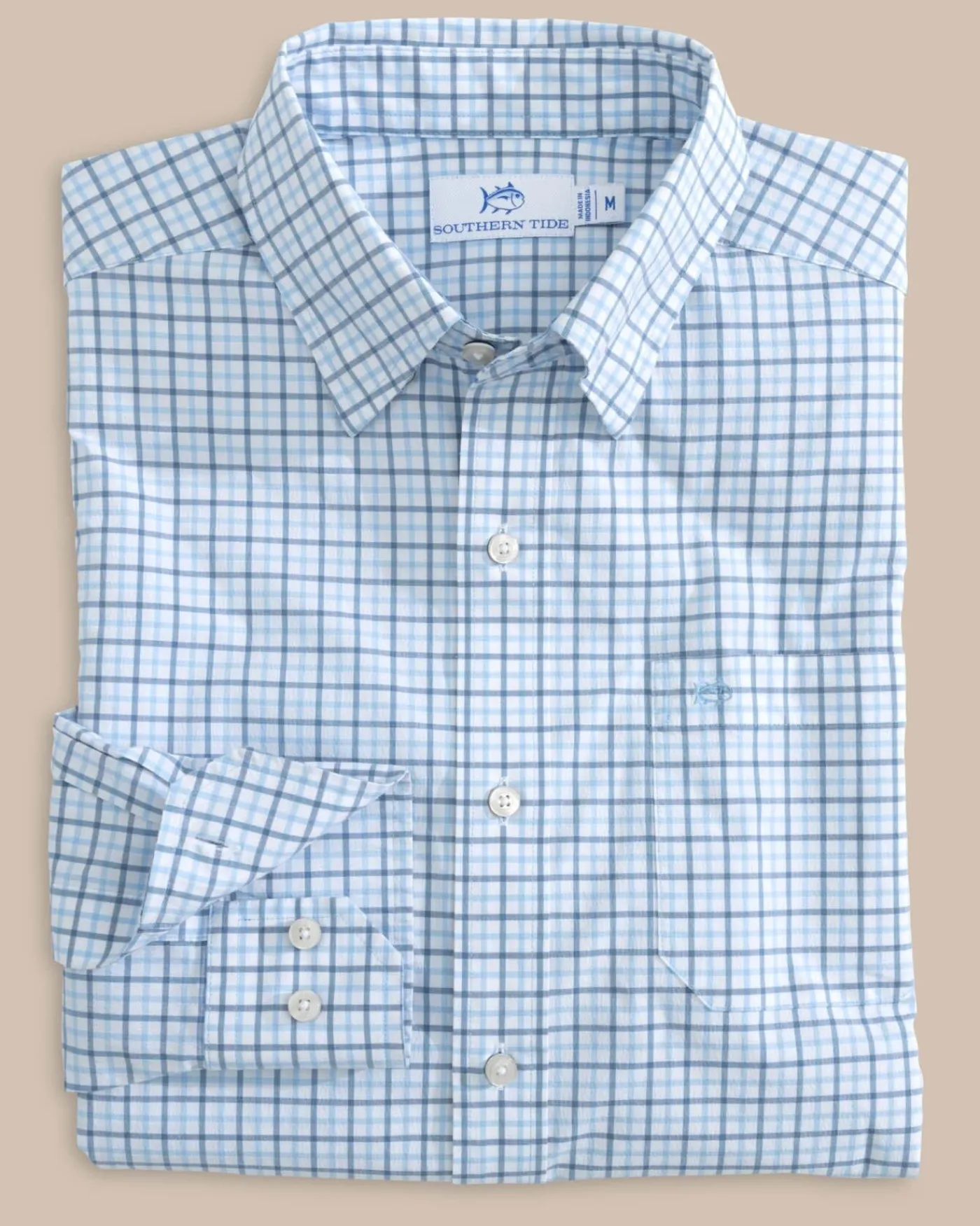 Online Southern Tide Charleston Larkin Check Long Sleeve Sport Shirt