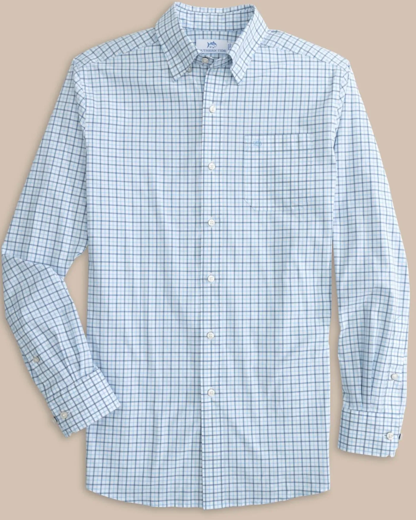 Online Southern Tide Charleston Larkin Check Long Sleeve Sport Shirt