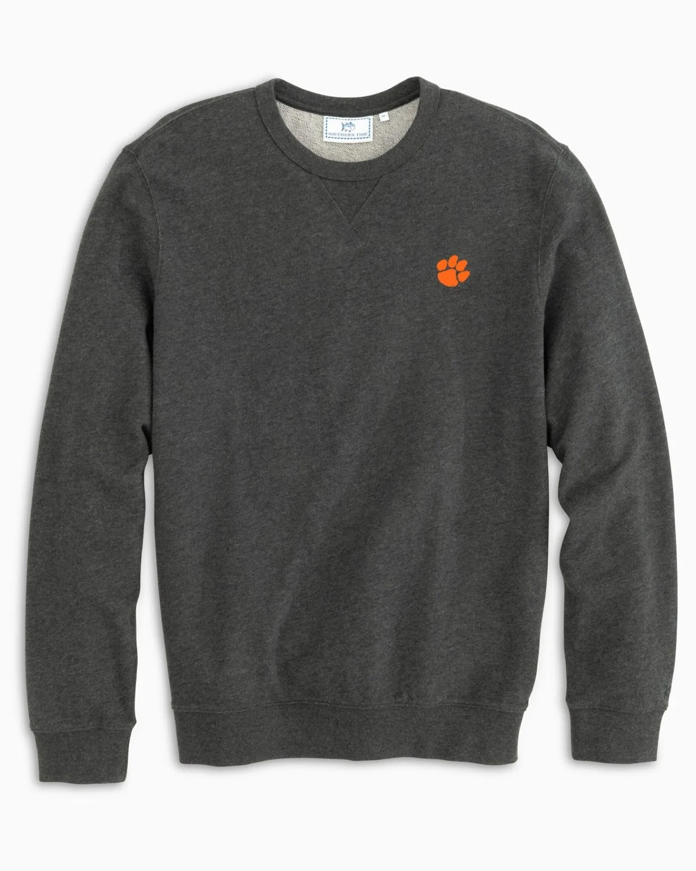 Outlet Southern Tide Clemson Upper Deck Pullover Sweatshirt