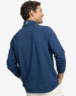 Shop Southern Tide Cruiser Heather Quarter Zip Pullover
