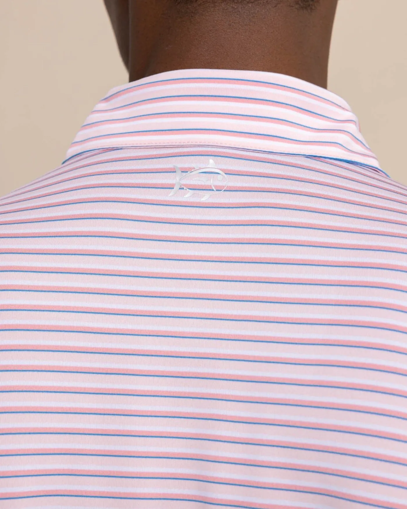 Best Sale Southern Tide Driver Carova Stripe Polo Shirt