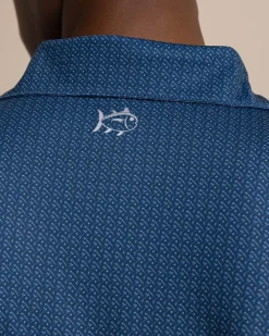 Flash Sale Southern Tide Driver Clubbin It Printed Polo