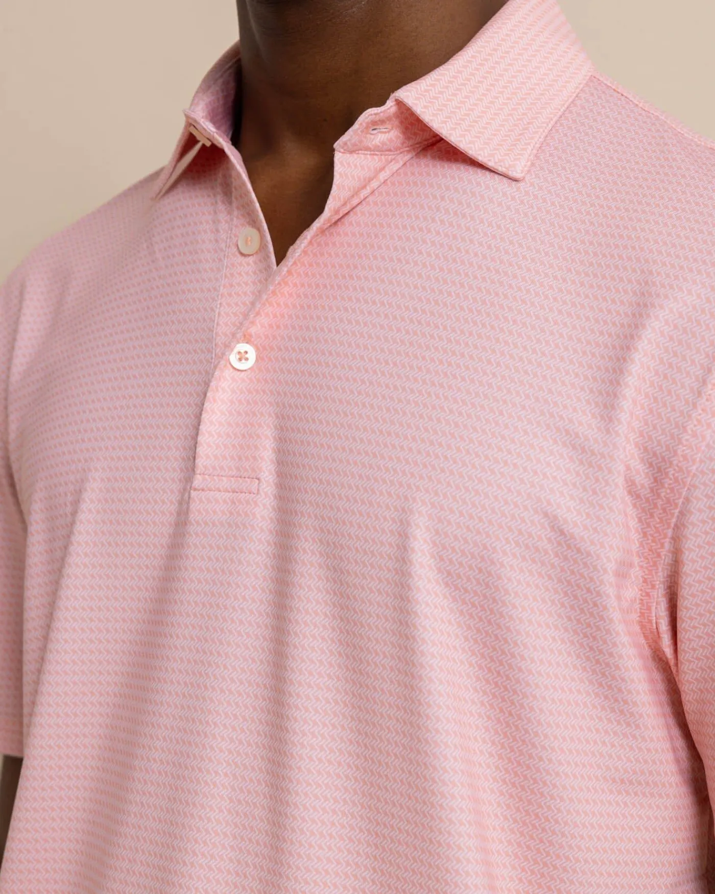 Hot Southern Tide Driver Getting Ziggy With It Printed Polo