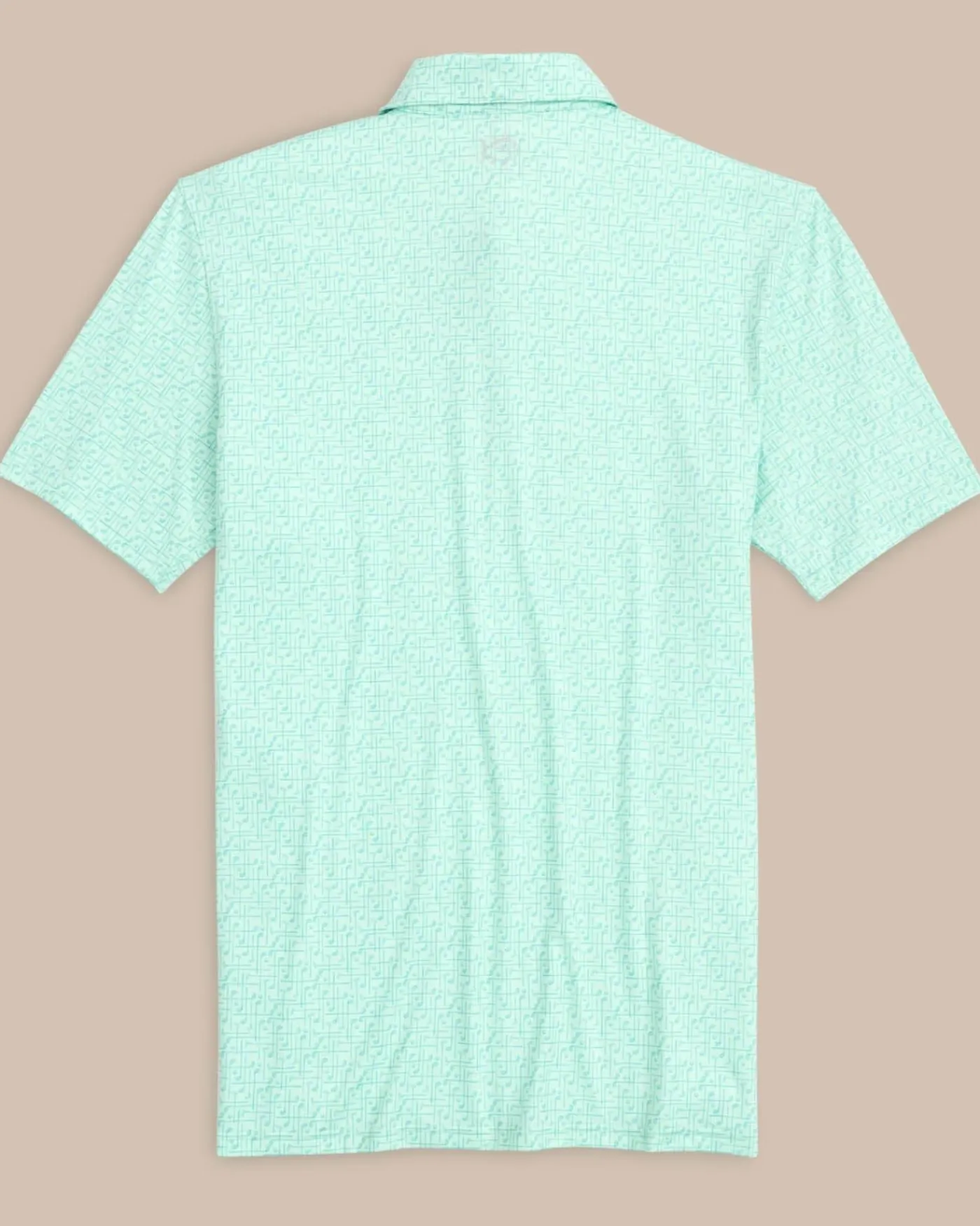 Store Southern Tide Driver Over Clubbing Print Performance Polo Shirt